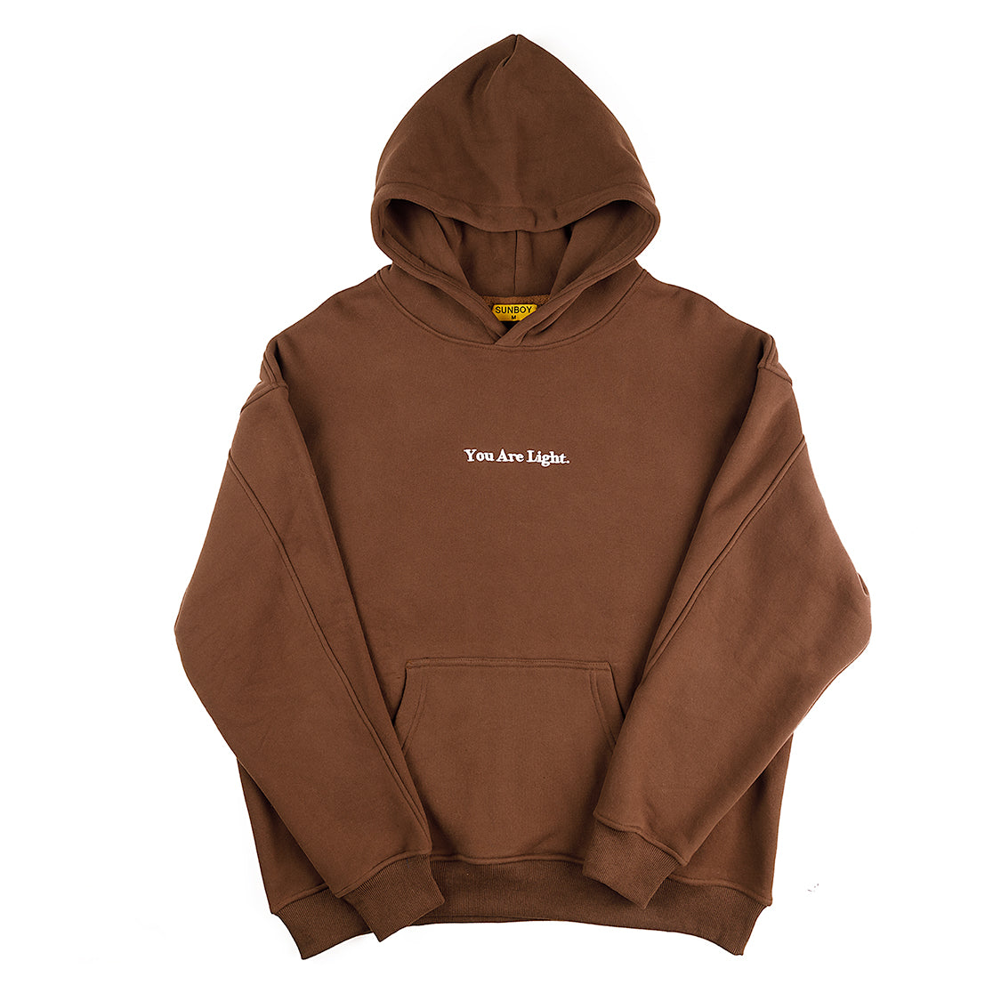 Sunboy Collection "You Are Light" Brown Hoodie